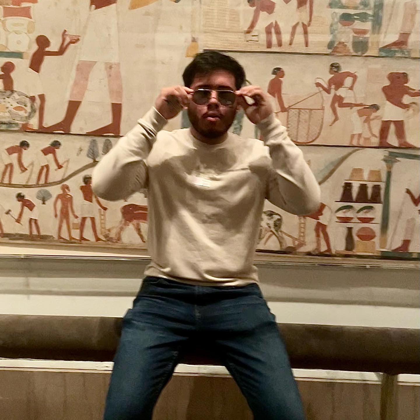Alex at The Metropolitan Museum of Art
